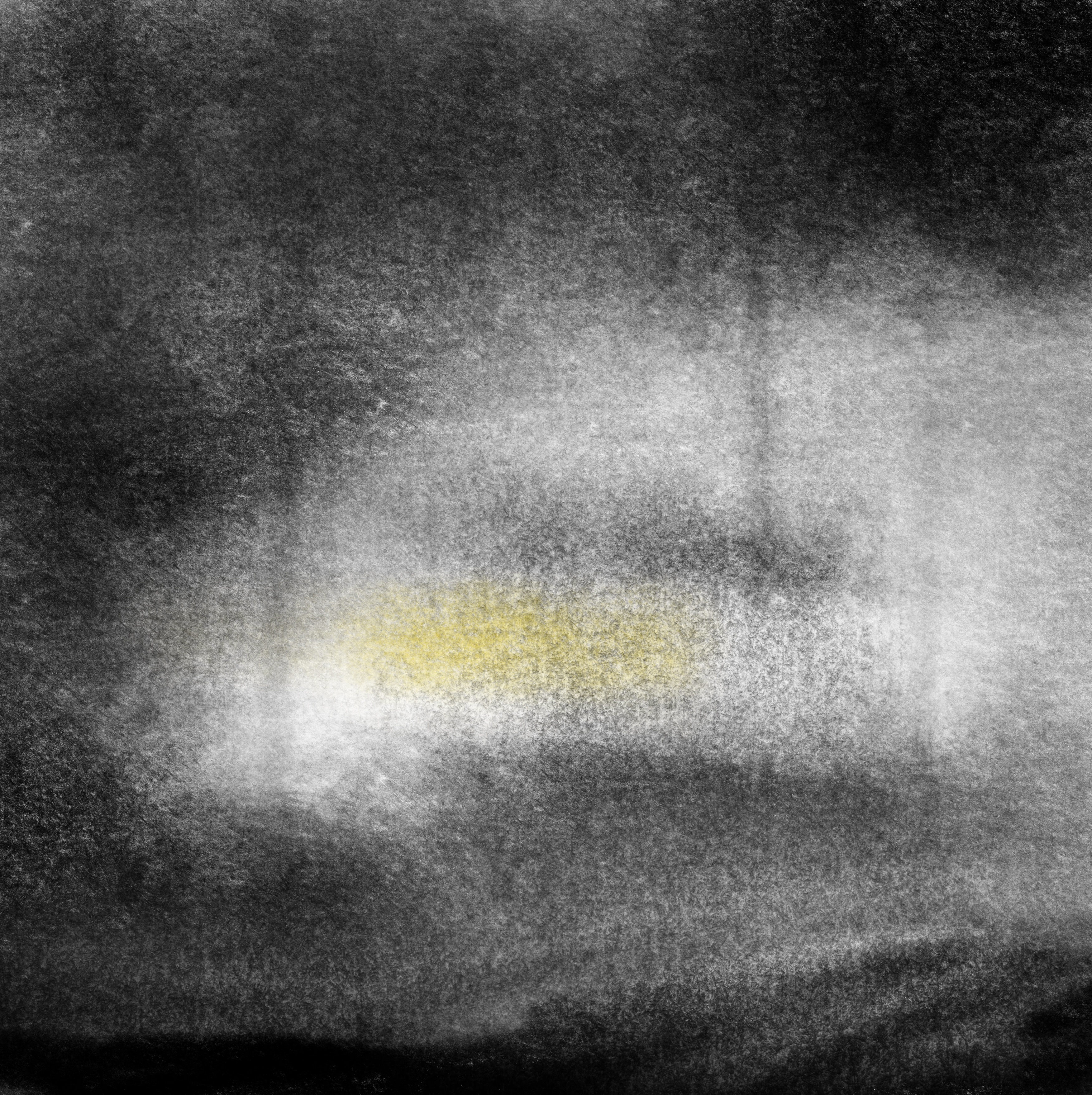 School Bus via Camera Obscura (2022). Digital painting from Notes on a Habitat (book).